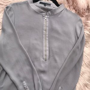 Grey blouse / Ro De from Nordstrom/ Gently used